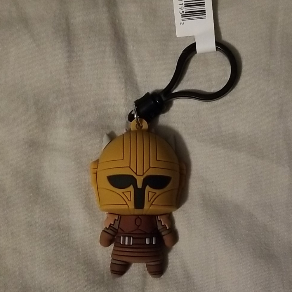 Star Wars. The Mandalorian bag clip. The Armorer